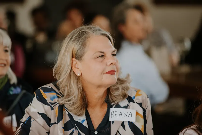 A member listening during the talks