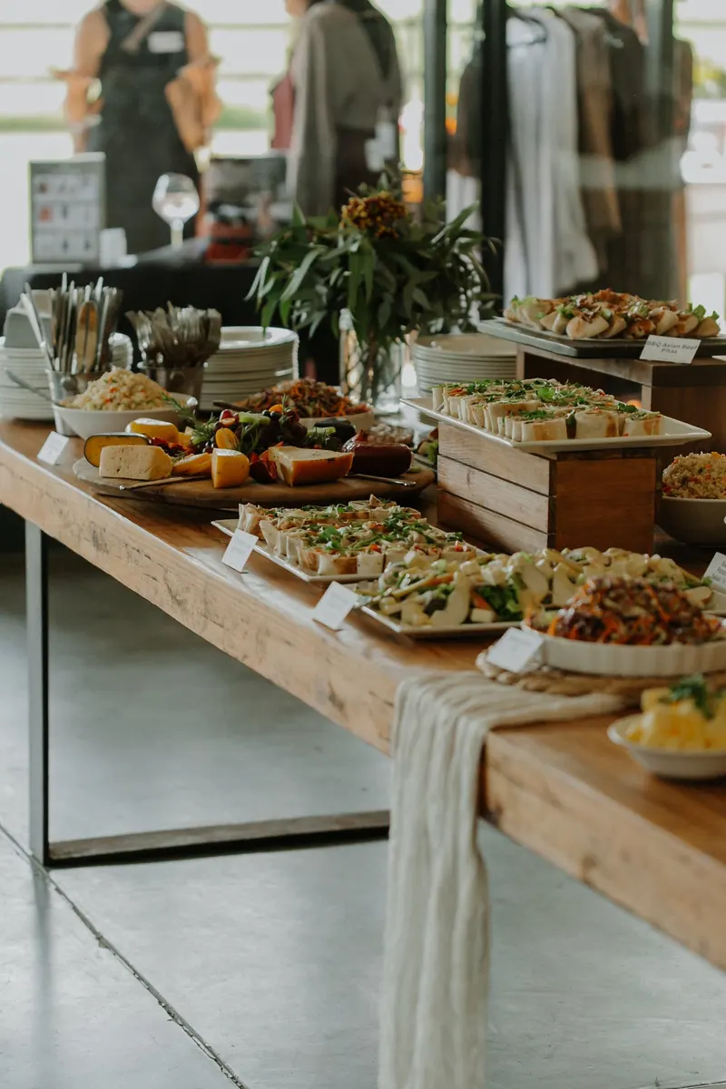 The grazing table at Kay & Monty, June 2026