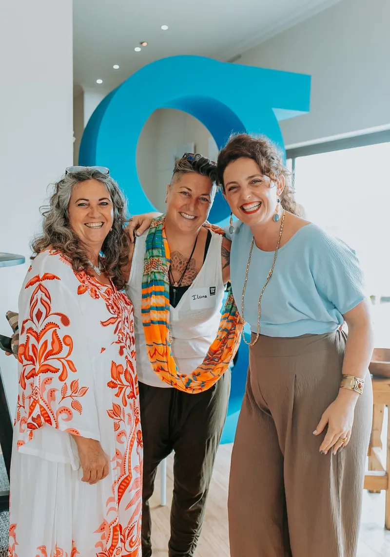 Three members at the GWEN board, Hudson Manor