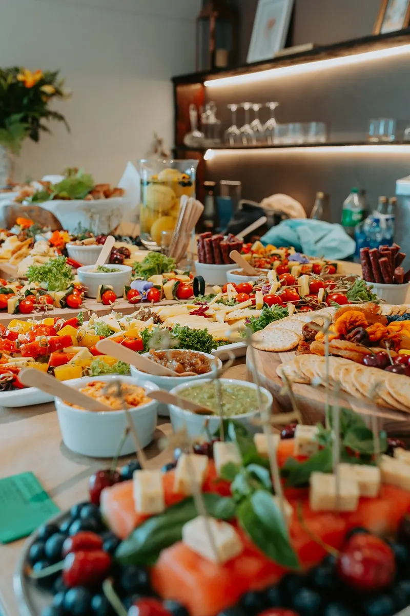The grazing table at Hudson Manor