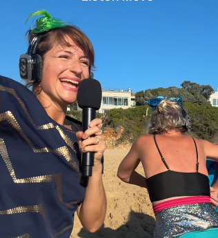 Cecile Love&Light facilitating Secret Sunrise